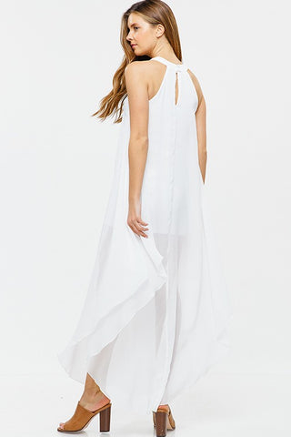 Beach Me Chiffon Maxi Dress