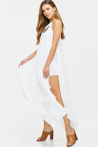 Beach Me Chiffon Maxi Dress