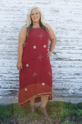 In My Element Maxi Plus Size Sundress