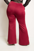 Image of Plus Size Button Down Flare Bottom Pants