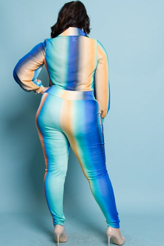 Plus size Ombre Leggings