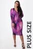 Image of Swirl Me Plus Size Midi Dress