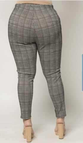 I Love It Plaid Plus Size Suit