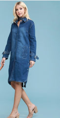 Multiply Me Denim Midi Dress