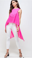 BACK IT UP HI/LO TOP