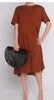 Image of GIVE ME DETAILS MIDI DRESS